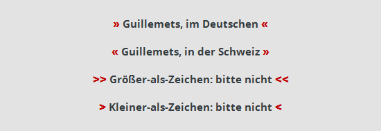 Korrekte Anführungszeichen setzen: Übersicht über die Typografie von Guillemets im Deutschen und in der Schweiz